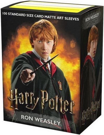 [A77] Dragon Shield - Conf. 100 Standard Size Sleeves Art Matte Ron Weasley