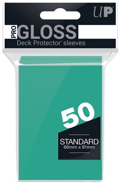 Ultra-PRO - Confezione 50 Sleeves Standard PRO-Gloss Aqua
