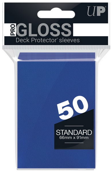 Ultra-PRO - Confezione 50 Sleeves Standard PRO-Gloss Blue