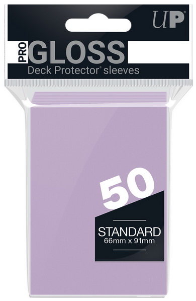 Ultra-PRO - Confezione 50 Sleeves Standard PRO-Gloss Lilac
