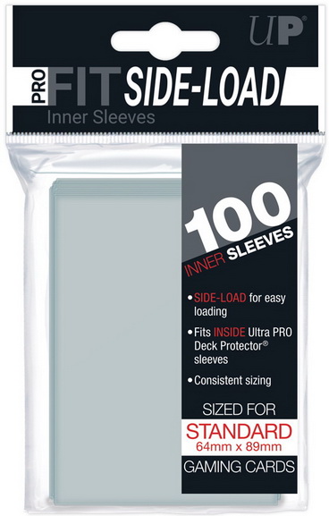 Ultra-Pro - Conf. 100 PRO-Fit Standard Size Sleeves Side Load