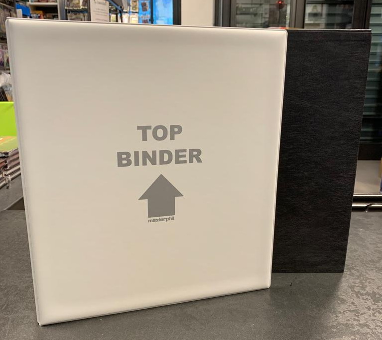 Masterphil - Album TOPBINDER Cards Collection White con custodia Black