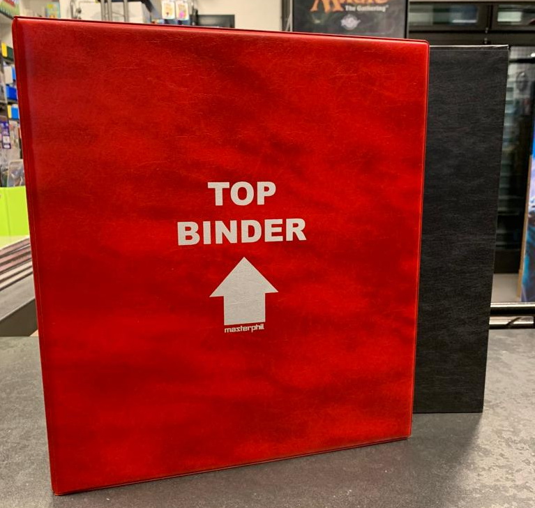 Masterphil - Album TOPBINDER Cards Collection Red con custodia Black