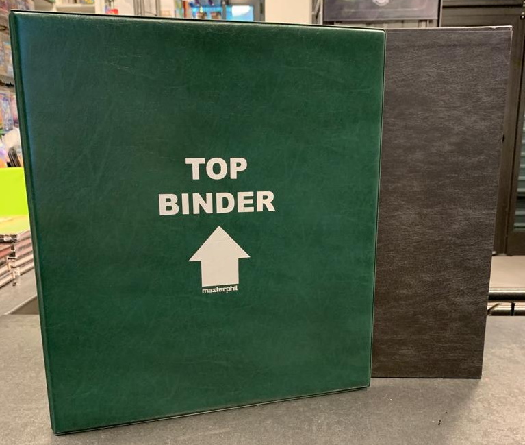 Masterphil - Album TOPBINDER Cards Collection Green con custodia Black