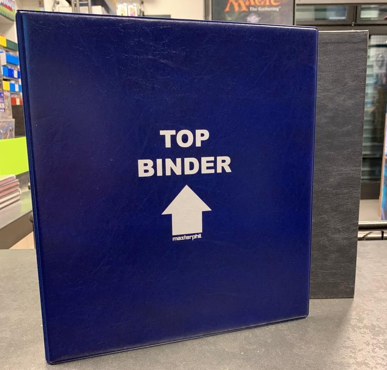 Masterphil - Album TOPBINDER Cards Collection Blue con custodia Black