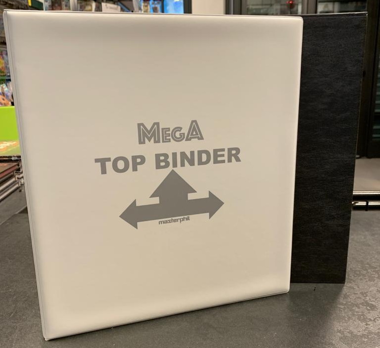 Masterphil - Album MEGA TOPBINDER Cards Collection White con custodia Black
