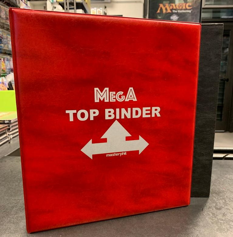 Masterphil - Album MEGA TOPBINDER Cards Collection Red con custodia Black