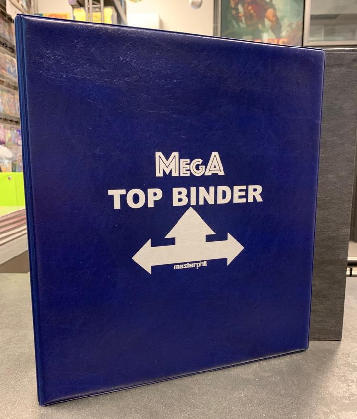 Masterphil - Album MEGA TOPBINDER Cards Collection Blue con custodia Black