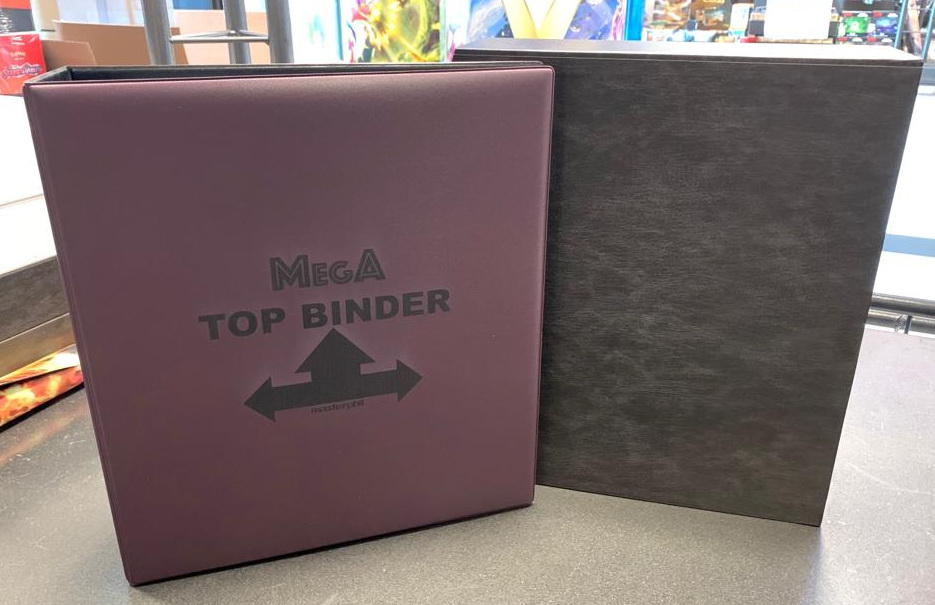 Masterphil - MEGA TOPBINDER Bundle Bustine Purple Disco Machine (con 16 fogli)