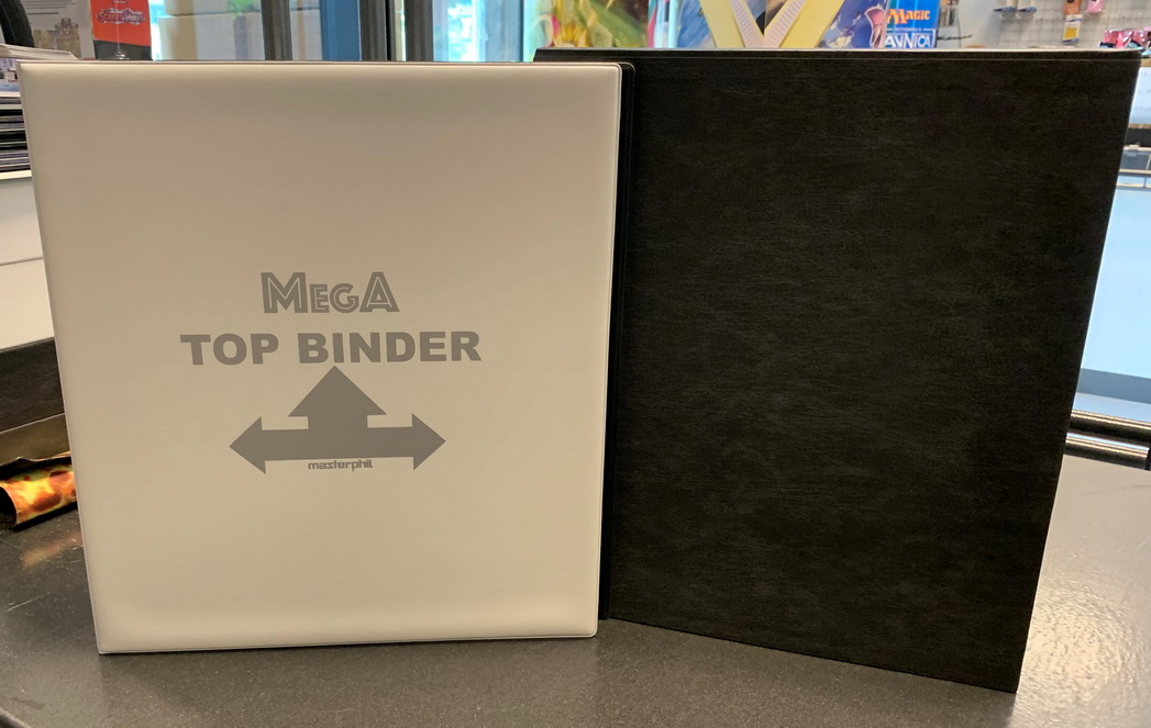 Masterphil - MEGA TOPBINDER Bundle Bustine Cards Collection White (con 16 fogli)