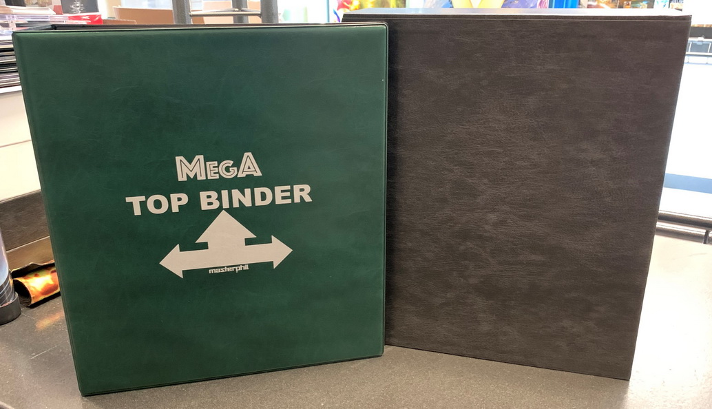 Masterphil - MEGA TOPBINDER Bundle Bustine Cards Collection Green (con 16 fogli)