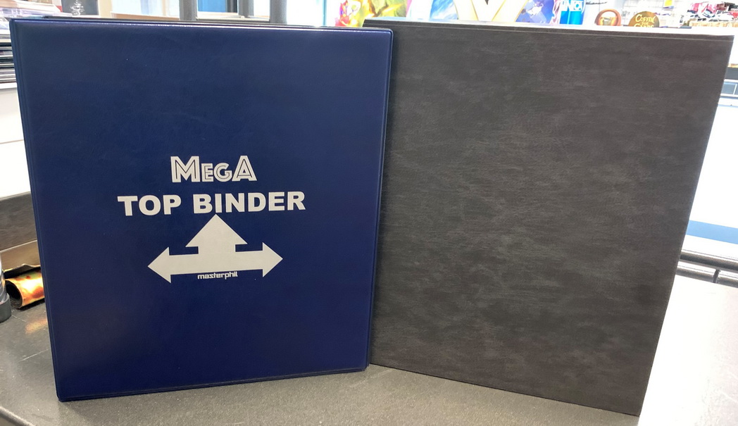 Masterphil - MEGA TOPBINDER Bundle Bustine Cards Collection Blue (con 16 fogli)