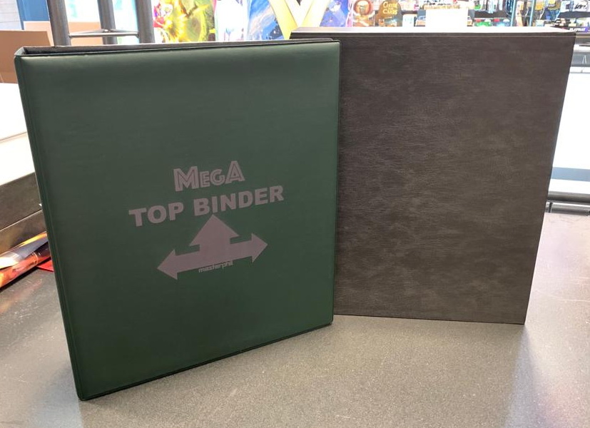 Masterphil - MEGA TOPBINDER Bundle Toploader Reverend Green (con 32 fogli)