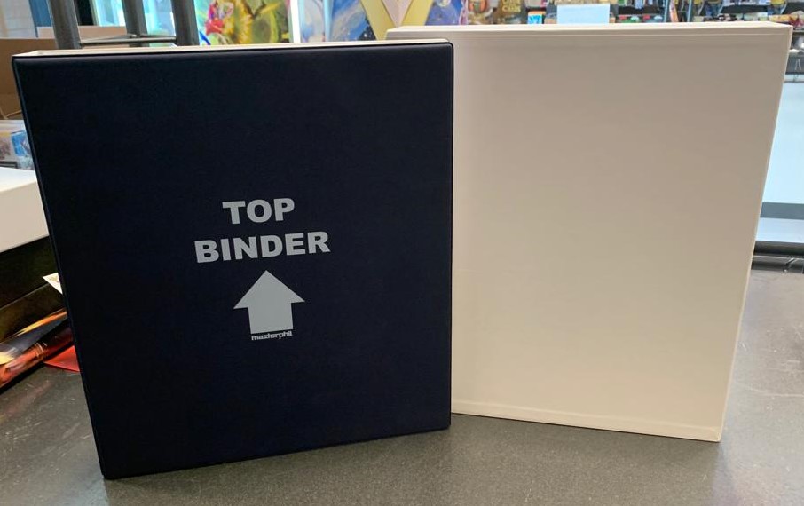 Masterphil - TOPBINDER Bundle Bustine Night Blue (con 10 fogli)