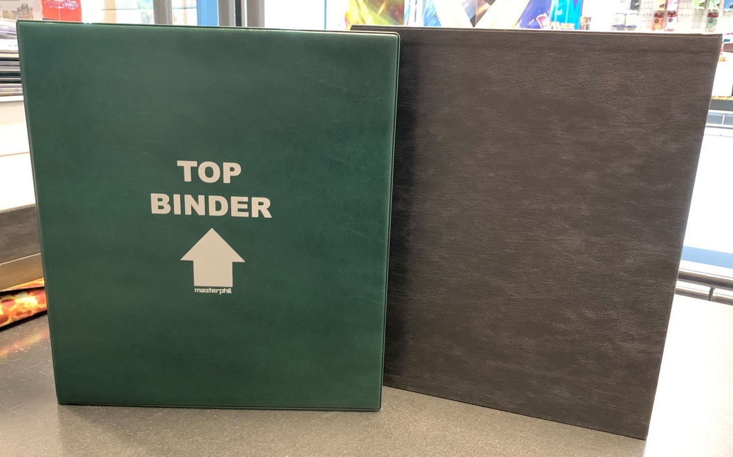 Masterphil - TOPBINDER Bundle Bustine Cards Collection Green (con 10 fogli)