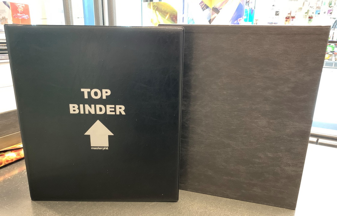 Masterphil - TOPBINDER Bundle Gradate PSA/Graad Cards Collection Black (con 5 fogli)