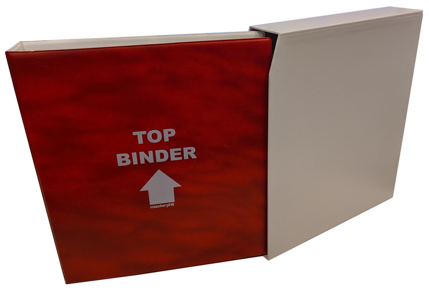 Masterphil - Album TOPBINDER Cloud Red con custodia White