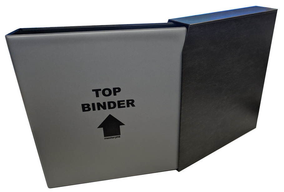Masterphil - Album TOPBINDER Fantastic Grey con custodia Black