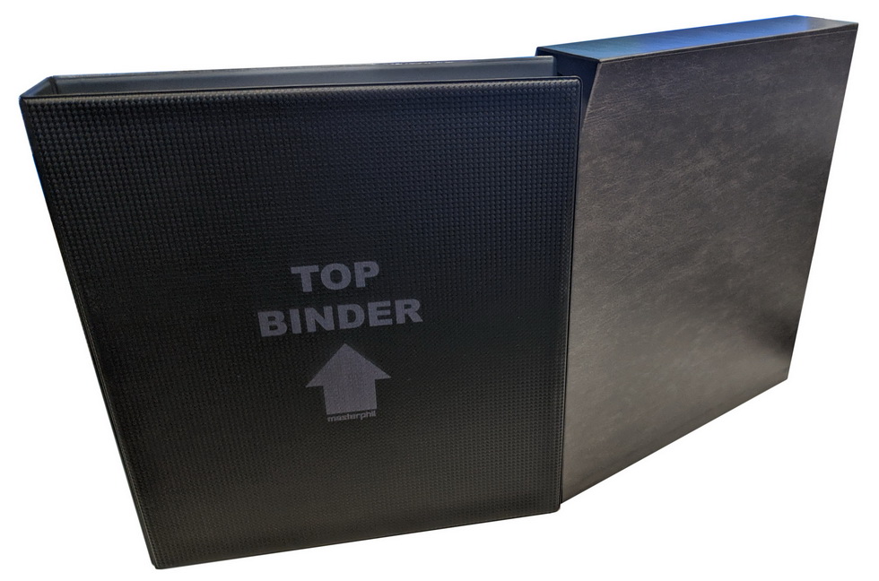 Masterphil - Album TOPBINDER Square Black con custodia Black