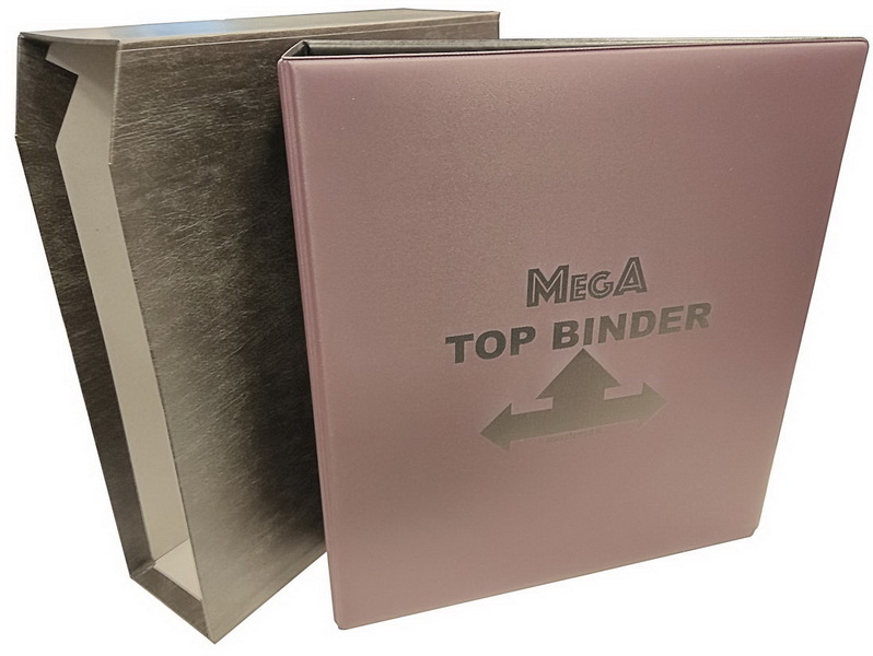 Masterphil - Album MEGA TOPBINDER Purple Disco Machine con custodia Black