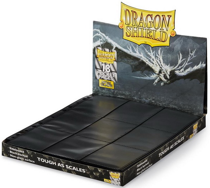 Dragon Shield - Confezione 50 fogli 18-Pocket Pages Non-Glare (AT-10311)