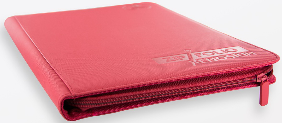 Ultimate Guard - Zipfolio 360 18-Pocket XenoSkin Red