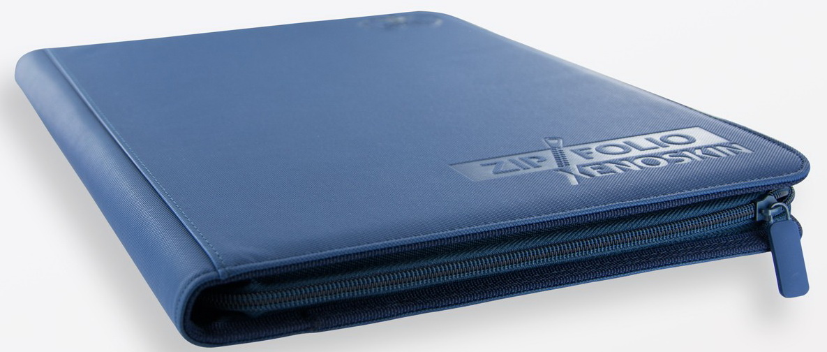 Ultimate Guard - Zipfolio 360 18-Pocket XenoSkin Blue