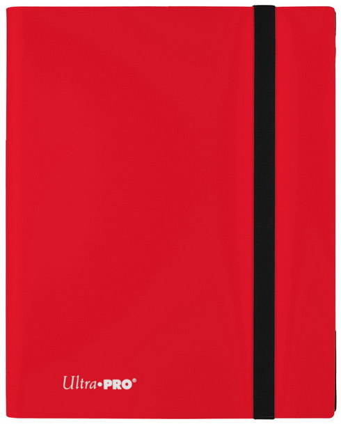 Ultra Pro - Pro-Binder 360 9+9 tasche/20 fogli Eclipse Apple Red