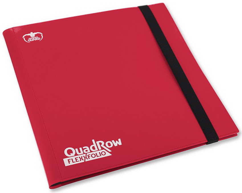 Ultimate Guard - Quadrow Flexxfolio 480 24-Pocket Red