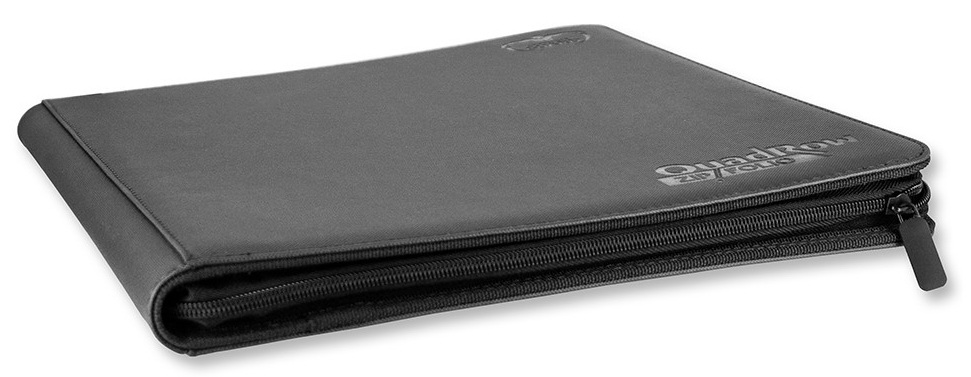 Ultimate Guard - Quadrow Zipfolio 480 24-Pocket XenoSkin Black