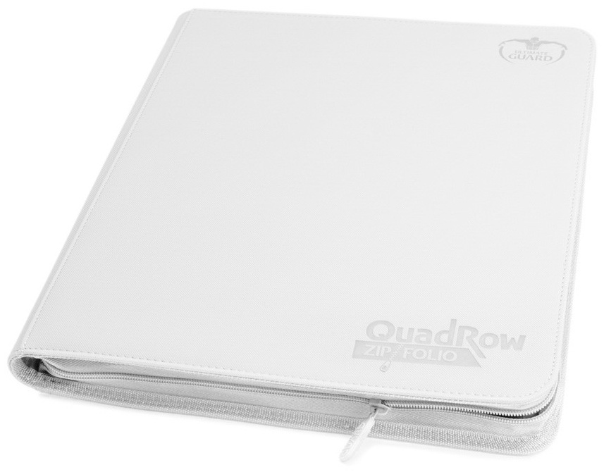 Ultimate Guard - Quadrow Zipfolio 480 24-Pocket XenoSkin White