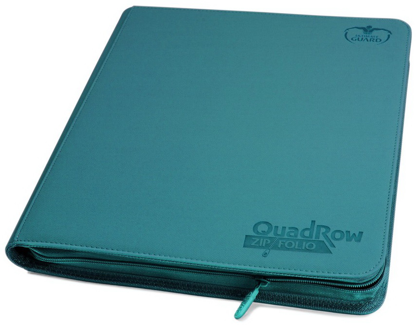 Ultimate Guard - Quadrow Zipfolio 480 24-Pocket XenoSkin Petrol