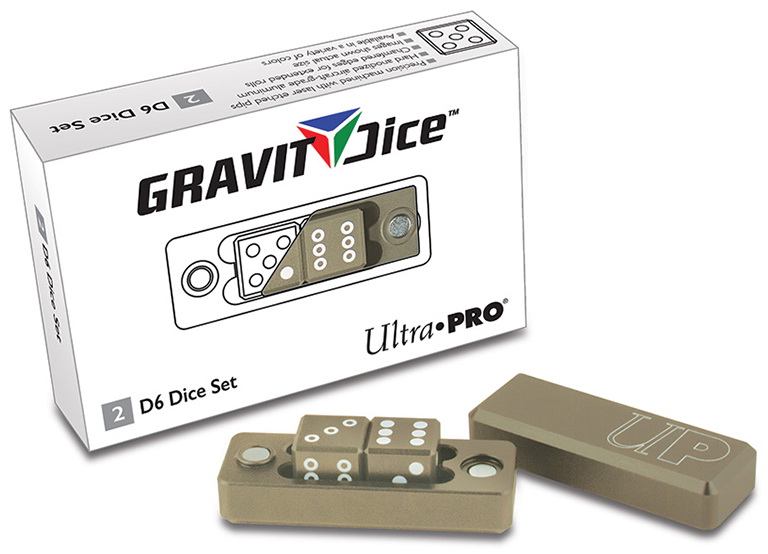 Ultra Pro - Gravity Dice D6 Set 2 Dadi Desert