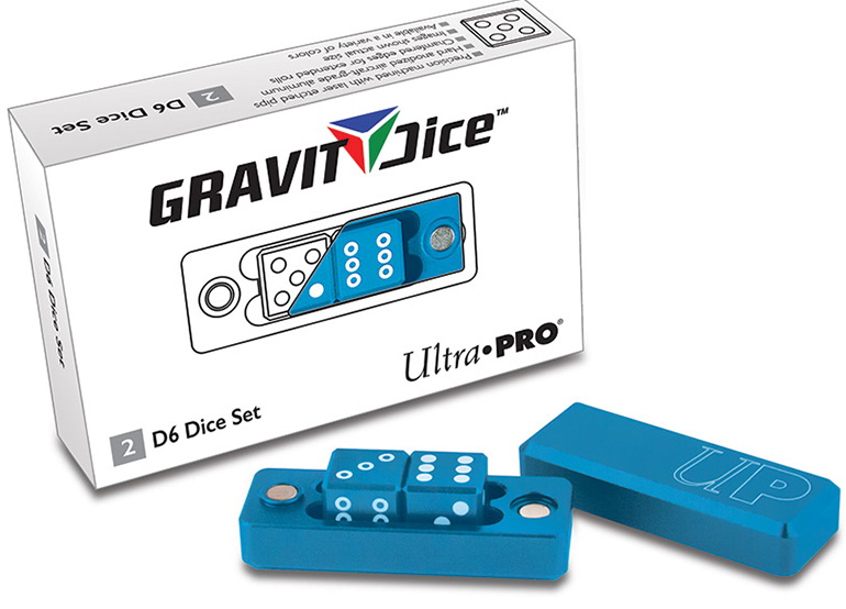 Ultra Pro - Gravity Dice D6 Set 2 Dadi Cobalt