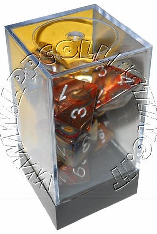 [SA48] Set 7 Dadi - Lustrous Gold w/silver