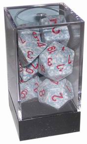 [SP01] Chessex - Set 7 Dadi Speckled Air