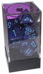 [SP05] Chessex - Set 7 Dadi Speckled Cobalt