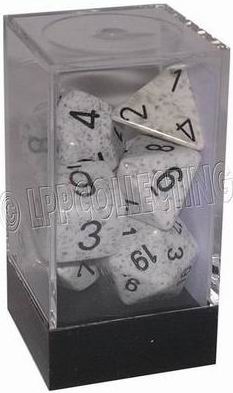[SP08] Chessex - Set 7 Dadi Speckled Artic Camo