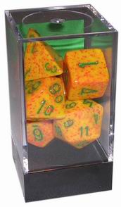 [SP09] Chessex - Set 7 Dadi Speckled Lotus