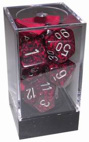 [SP21] Chessex - Set 7 Dadi Speckled Silver Volcano