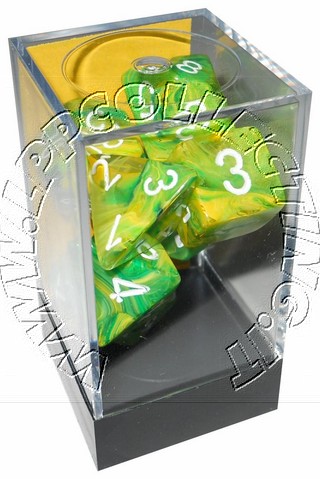 [SA43] Set 7 Dadi - Vortex Dandelion w/white