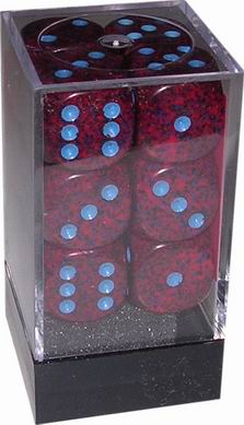 [SP03] Chessex - Set 12 Dadi 16 mm Speckled Strawberry