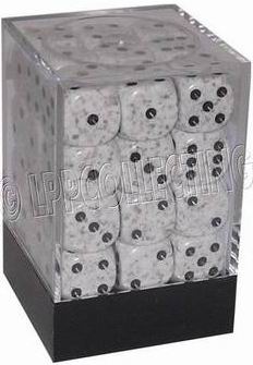 [SP08] Chessex Set 36 Dadi 12 mm - Speckled Artic Camo