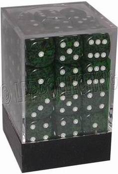 [SP15] Chessex Set 36 Dadi 12 mm - Speckled Recon