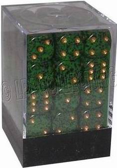 [SP17] Chessex Set 36 Dadi 12 mm - Speckled Golden Recon