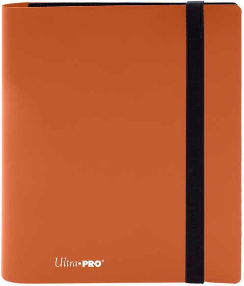 Ultra PRO - PRO-Binder 4-Pocket Eclipse 4+4 tasche/20 fogli Pumpkin Orange