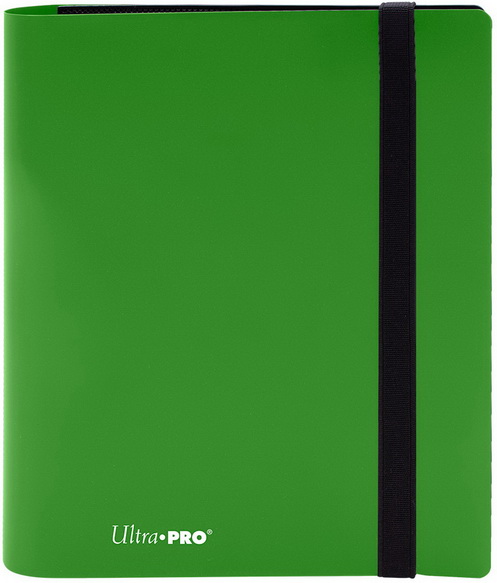 Ultra PRO - PRO-Binder 4-Pocket Eclipse 4+4 tasche/20 fogli Lime Green