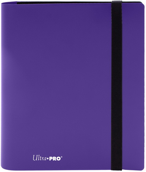 Ultra PRO - PRO-Binder 4-Pocket Eclipse 4+4 tasche/20 fogli Royal Purple
