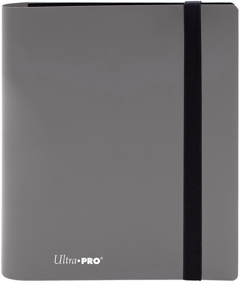 Ultra PRO - PRO-Binder 4-Pocket Eclipse 4+4 tasche/20 fogli Smoke Grey