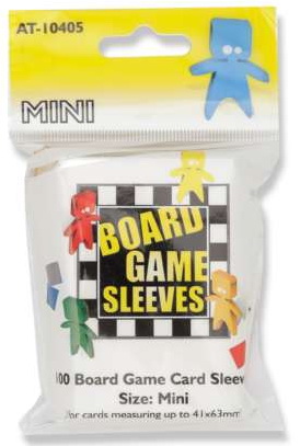 Arcane Tinmen - Confezione 100 Board Game Sleeves Mini 41x63 mm